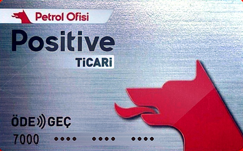 Petrol Ofisi Positive Ticari indirim kartı